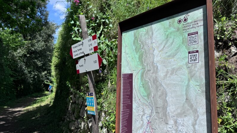 Ravello: apertura nuovo sentiero Cai di Fontana Carosa