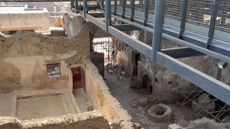 Pompei: Parco Archeologico, apertura a visite Insula dei Casti Amanti