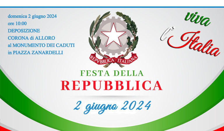 Roccapiemonte: celebrazione Festa della Repubblica