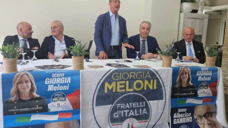 Scafati: FdI, Mario Santocchio nuovo coordinatore cittadino