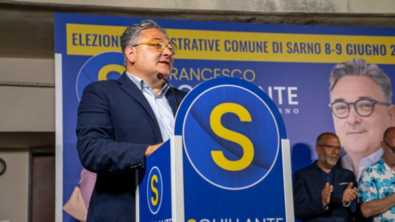 Sarno: Amministrative, candidato Sindaco Squillante “Lavoro e formazione, nostre politiche occupazionali reali” 