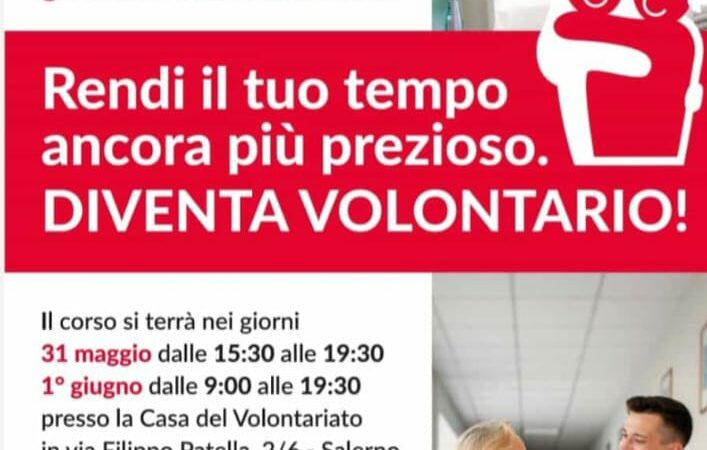 Salerno: Ail, Corso gratuito di formazione per nuovi volontari