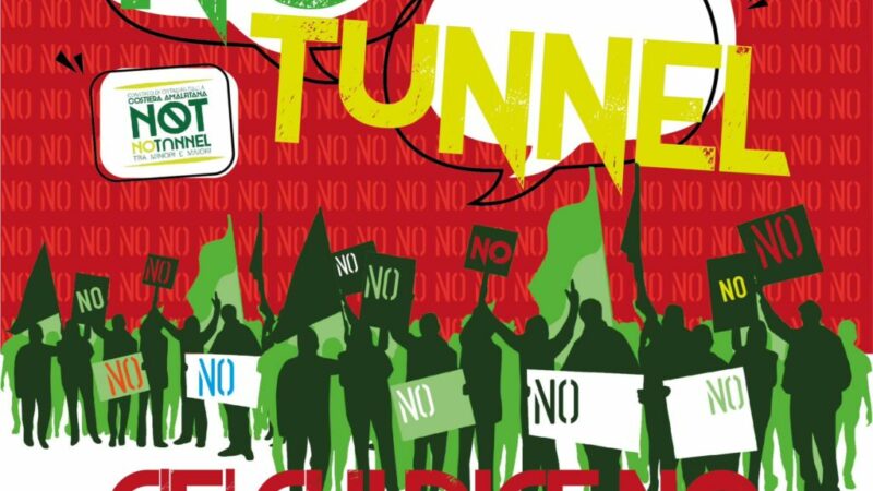 Minori: Comitato “NOT_NoTunnel tra Minori e Maiori” “No a galleria”