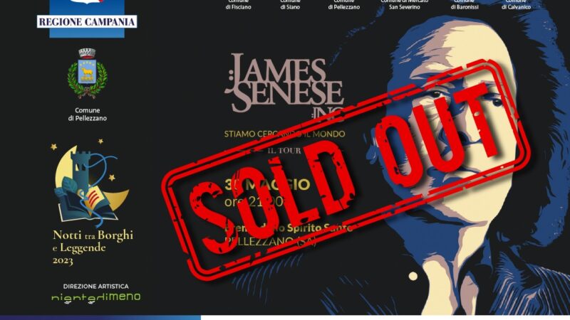 Pellezzano: sold-out per concerto di James Senese ad Eremo Spirito Santo