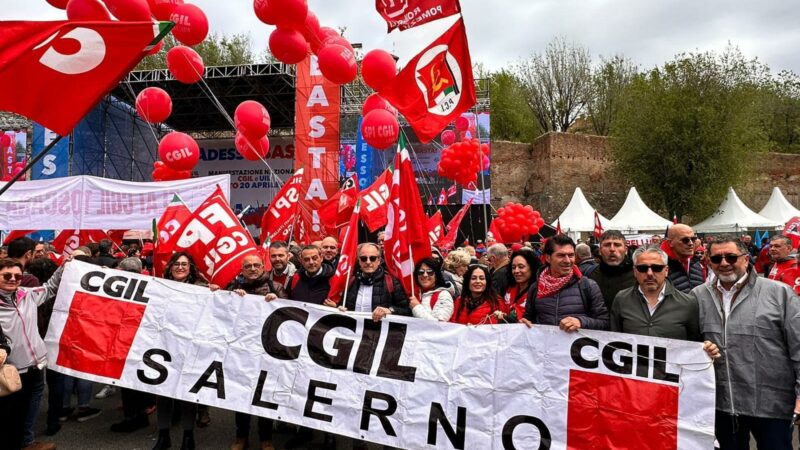 Salerno: Cgil, in piazza per “La Via Maestra, insieme per la Costituzione”