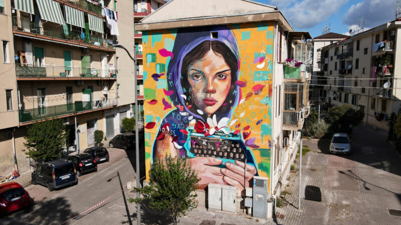 Salerno: inaugurato nuovo murale in difesa libertà di stampa
